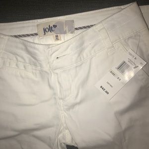 NWT Jolt White Chino Trouser Size 00